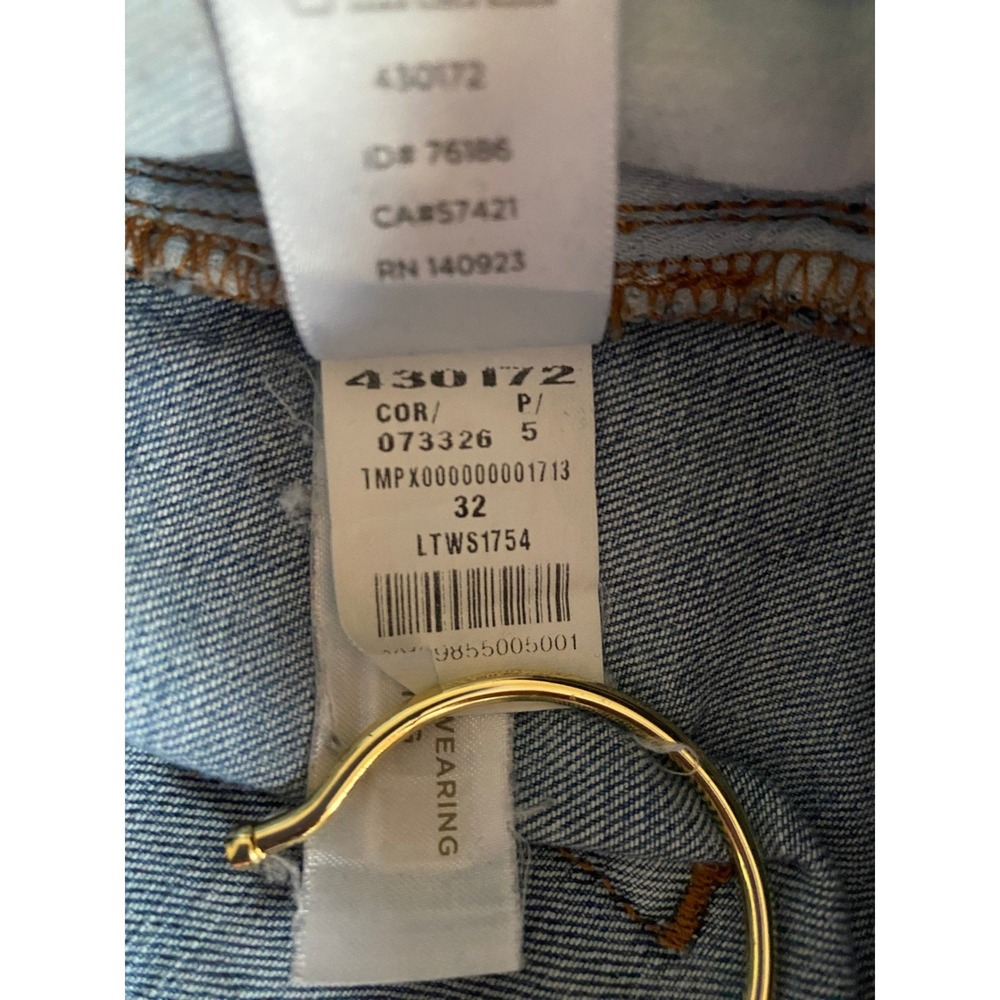 Loft‎ Womens Curvy Skinny Crop Jeans Medium Wash 14/32 Casual Staple Classic - Picture 7 of 12